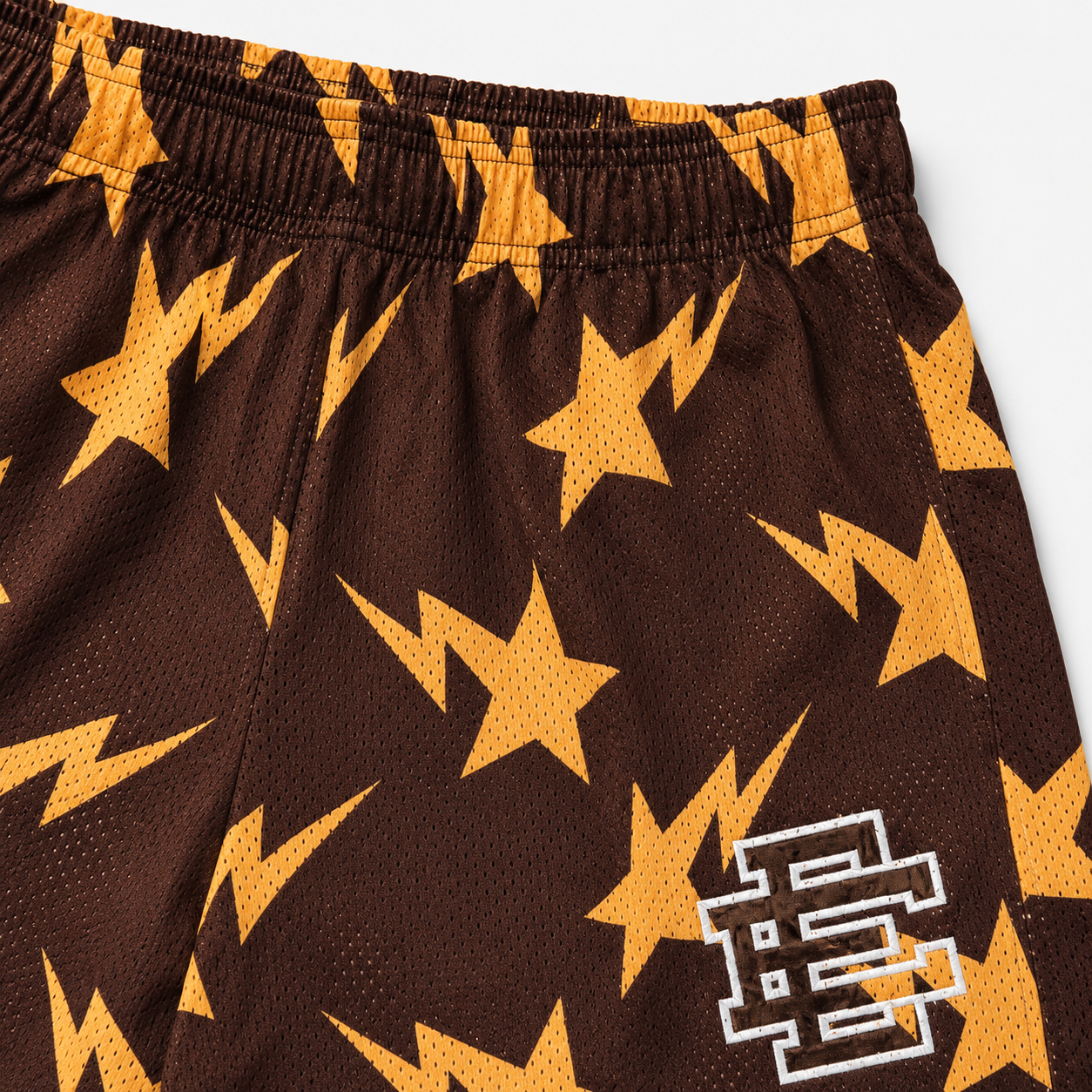 Bronze Starfield mesh shorts - lifestyle view