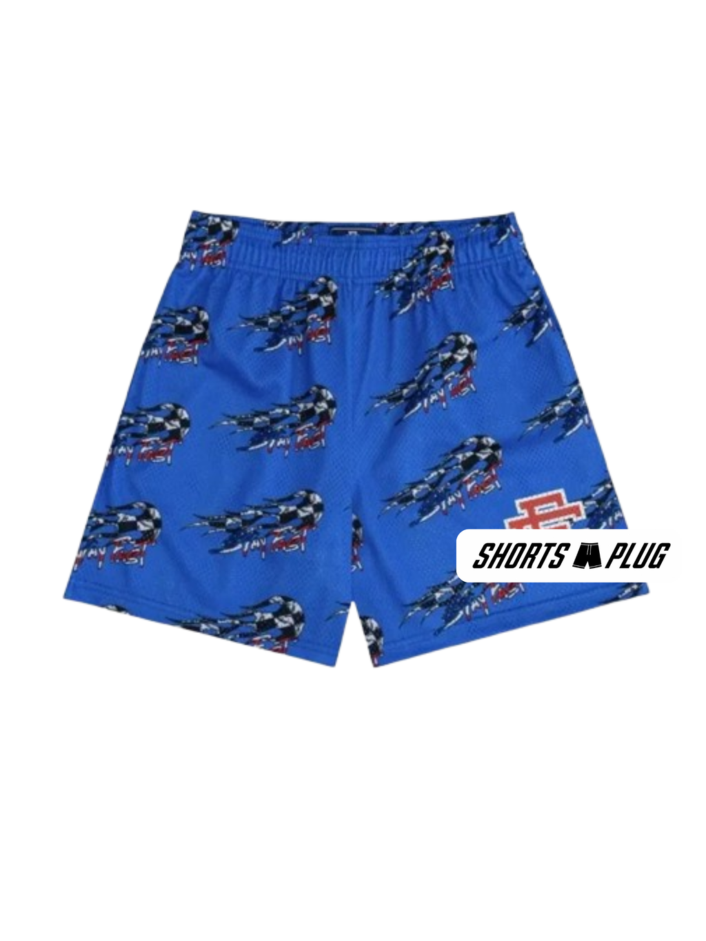 Schwarz-weiße Sox-Mesh-Shorts (SP123)