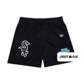 Black White Sox mesh shorts - front product view