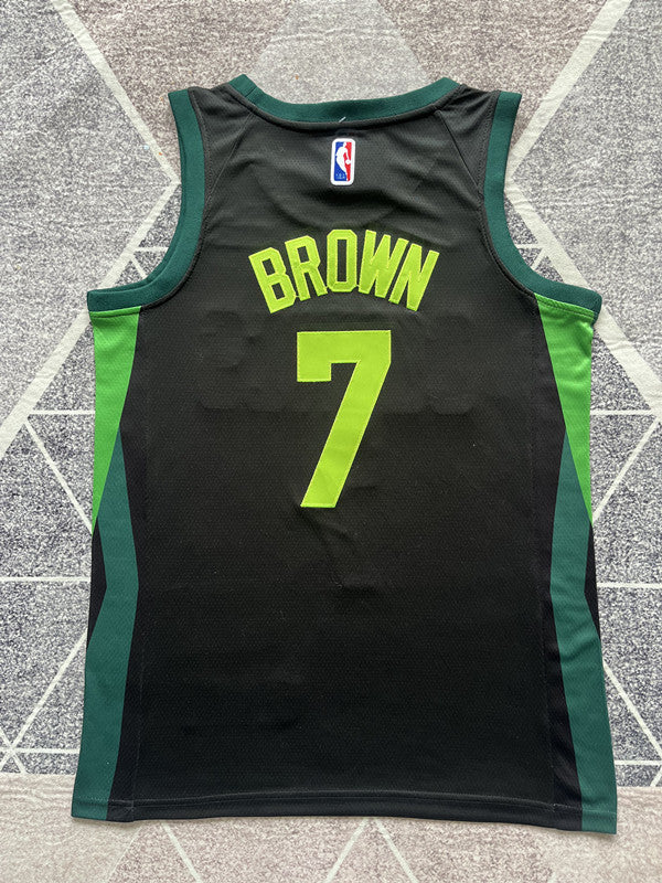Boston 2025 Black City Edition Basketball Jersey #7 back view [SPMERGE:P074:back]