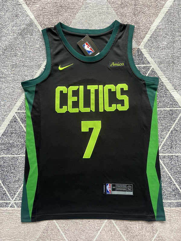 Boston 2025 Black City Edition Basketball Jersey #7 front view [SPMERGE:P074:front]