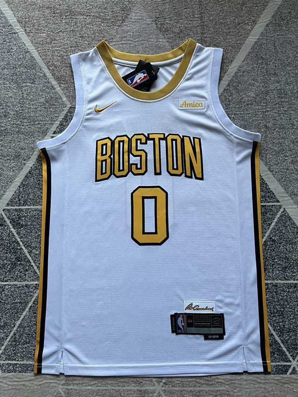 Boston 2026 White City Edition Basketball Jersey #0 front view [SPMERGE:P086:front]