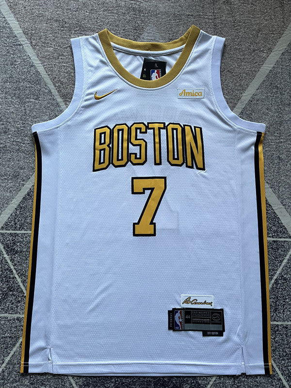 Boston 2026 White City Edition Basketball Jersey #7 front view [SPMERGE:P087:front]