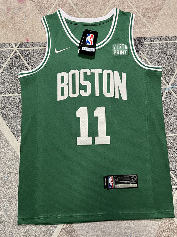 Boston Green Basketball Jersey #11 front view [SPMERGE:P162:front]