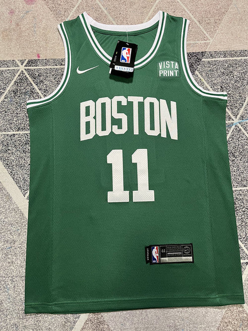 Boston Green Basketball Jersey #11 front view [SPMERGE:P162:front]