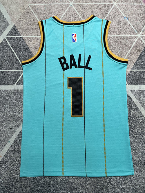 Charlotte Buzz City Basketball Jersey #1 back view [SPMERGE:P042:back]
