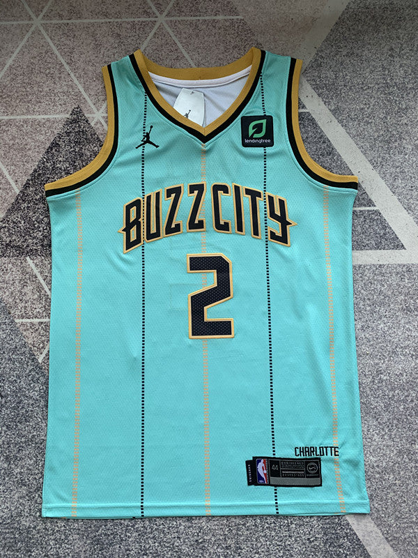 Charlotte Buzz City Basketball Jersey #2 front view [SPMERGE:P337:front]