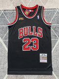 Chicago Black Finals Edition Basketball Jersey #23 front view [SPMERGE:P149:front]