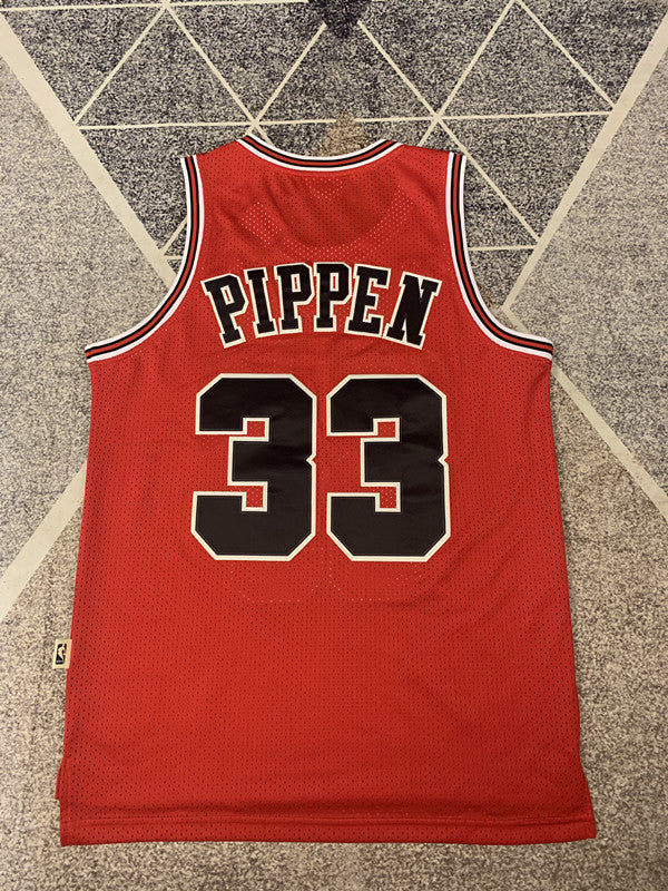 Chicago Red Basketball Jersey #33 back view [SPMERGE:P136:back]