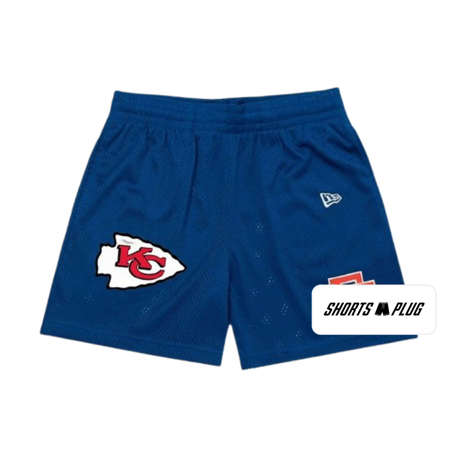 Chiefs Royal mesh shorts - front product view