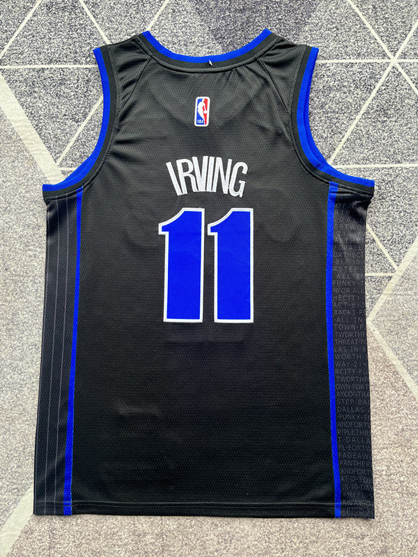 Dallas 2024 Black City Edition Basketball Jersey #11 back view [SPMERGE:P057:back]