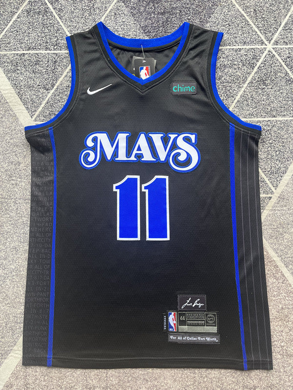 Dallas 2024 Black City Edition Basketball Jersey #11 front view [SPMERGE:P057:front]