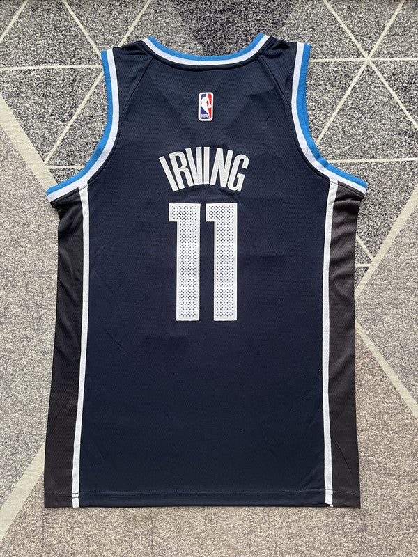 Dallas Navy Statement Edition Basketball Jersey #11 back view [SPMERGE:P184:back]