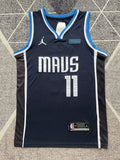 Dallas Navy Statement Edition Basketball Jersey #11 front view [SPMERGE:P184:front]