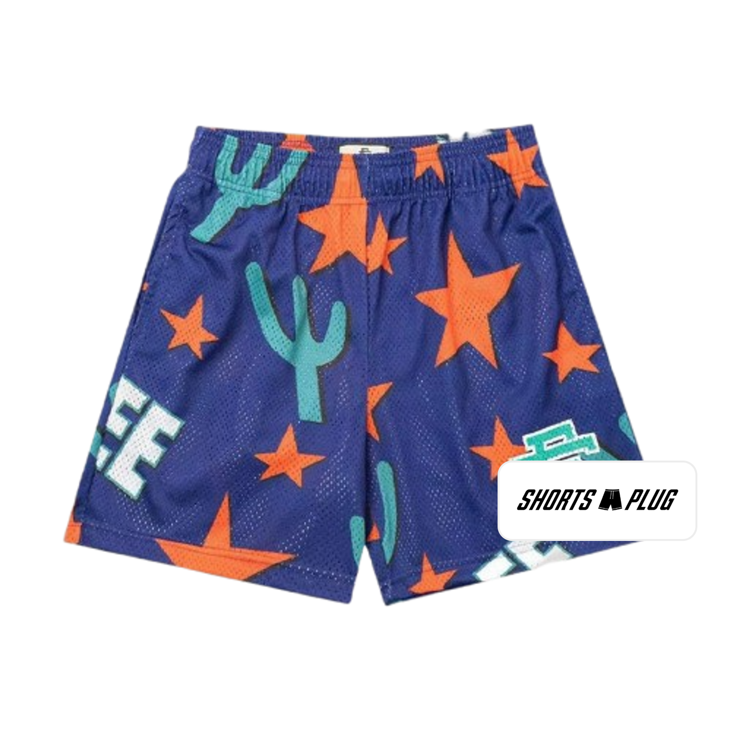 Desert Star mesh shorts - front product view