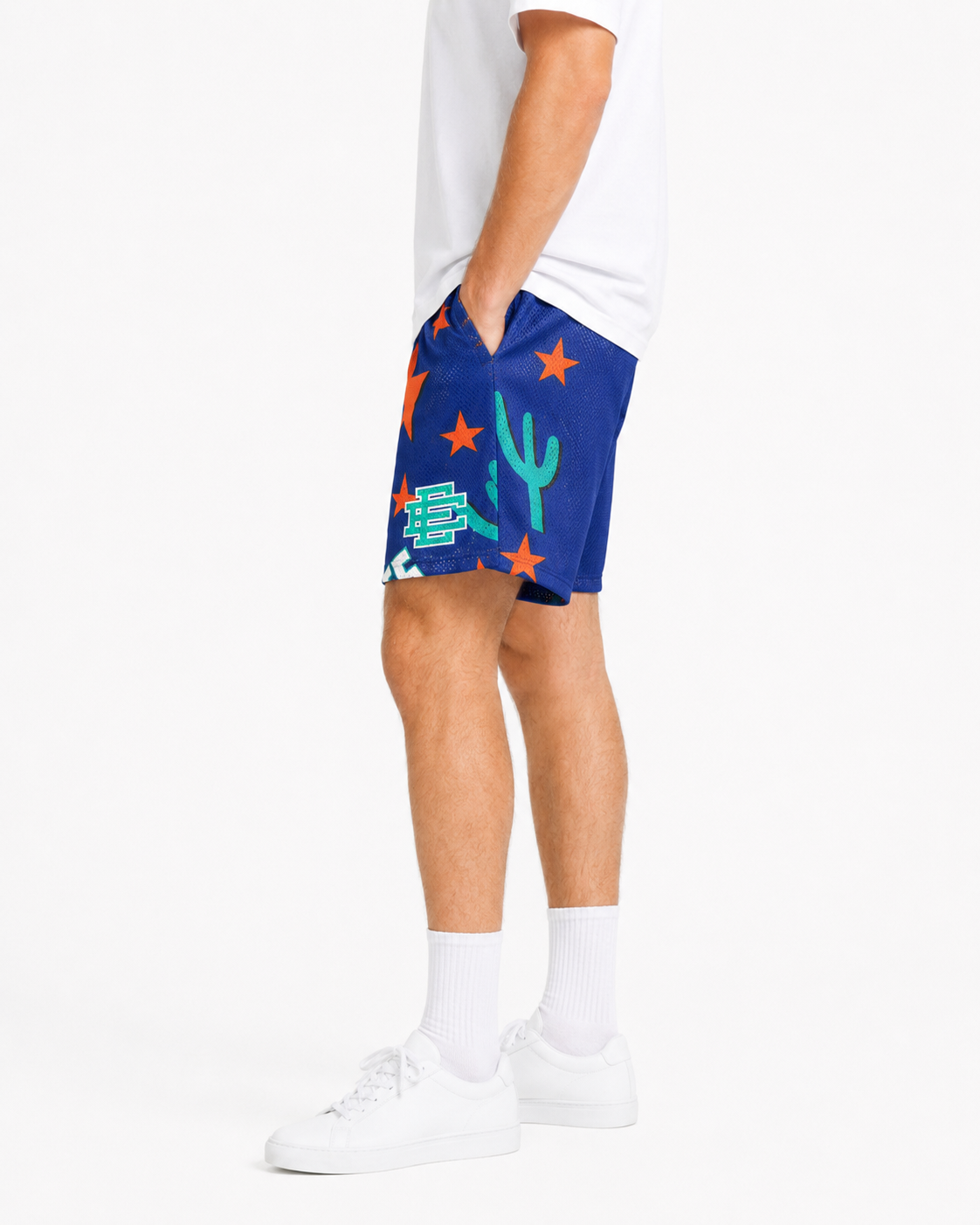 Desert Star mesh shorts - lifestyle view