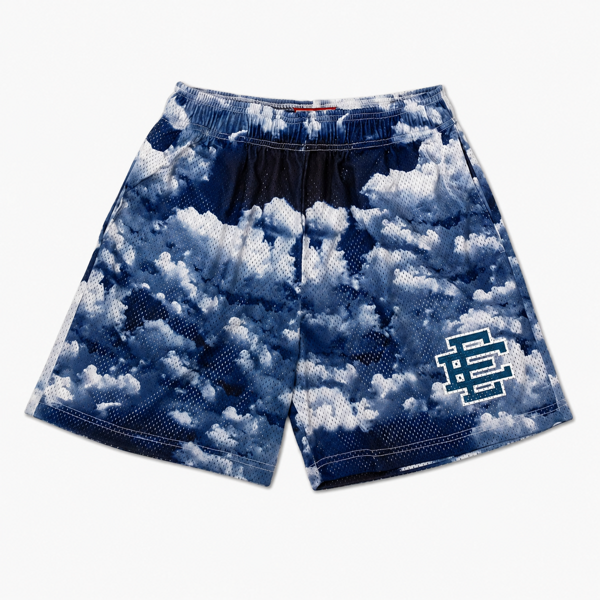 Night Cloud mesh shorts - detail view