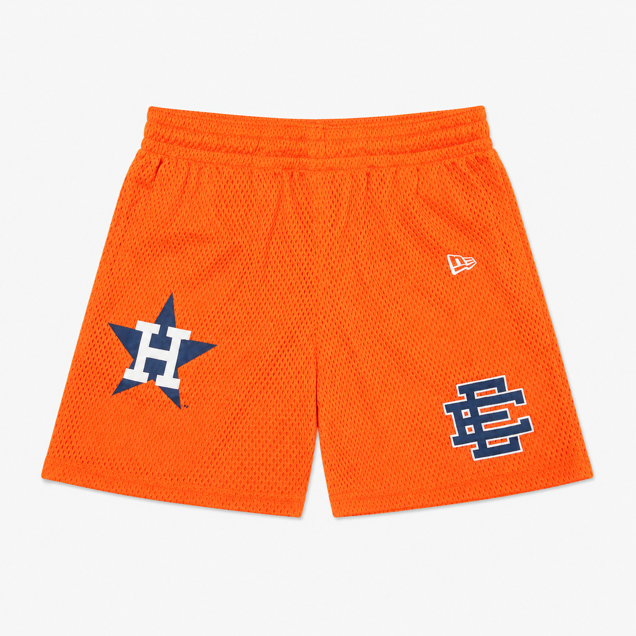 Astros Orange mesh shorts - lifestyle view