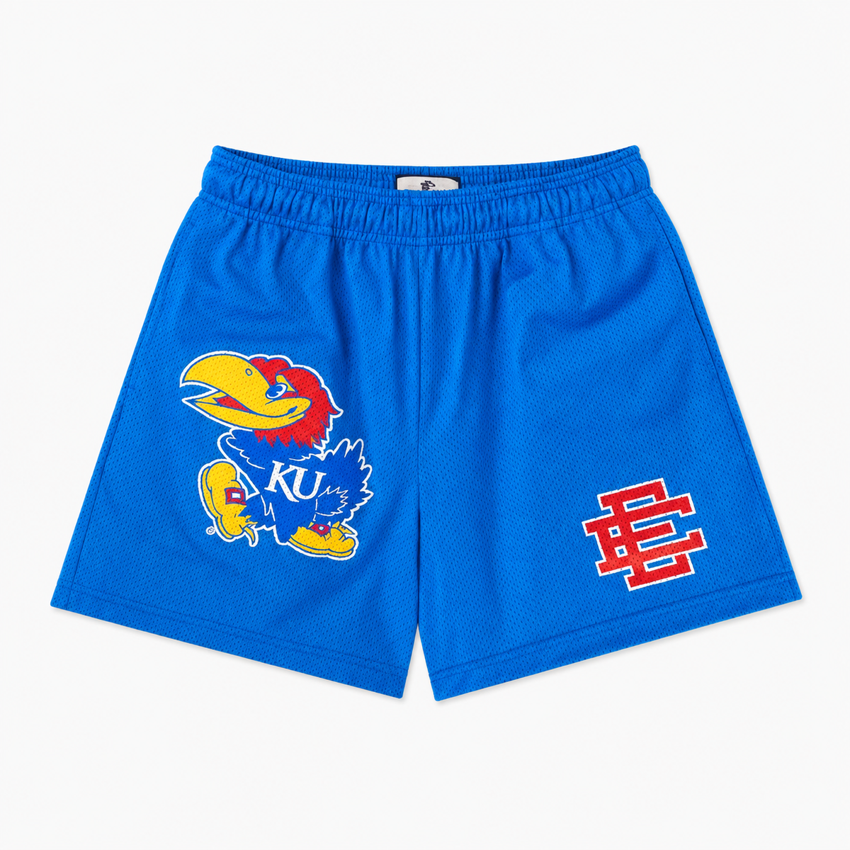 Kansas Blue mesh shorts - detail view