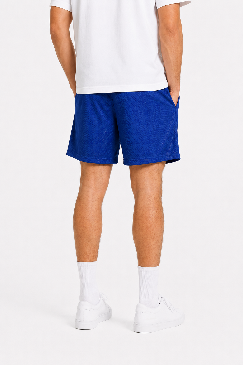 Chiefs Royal mesh shorts - lifestyle view