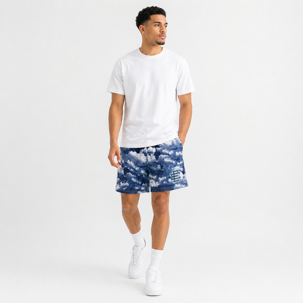 Night Cloud mesh shorts - lifestyle view