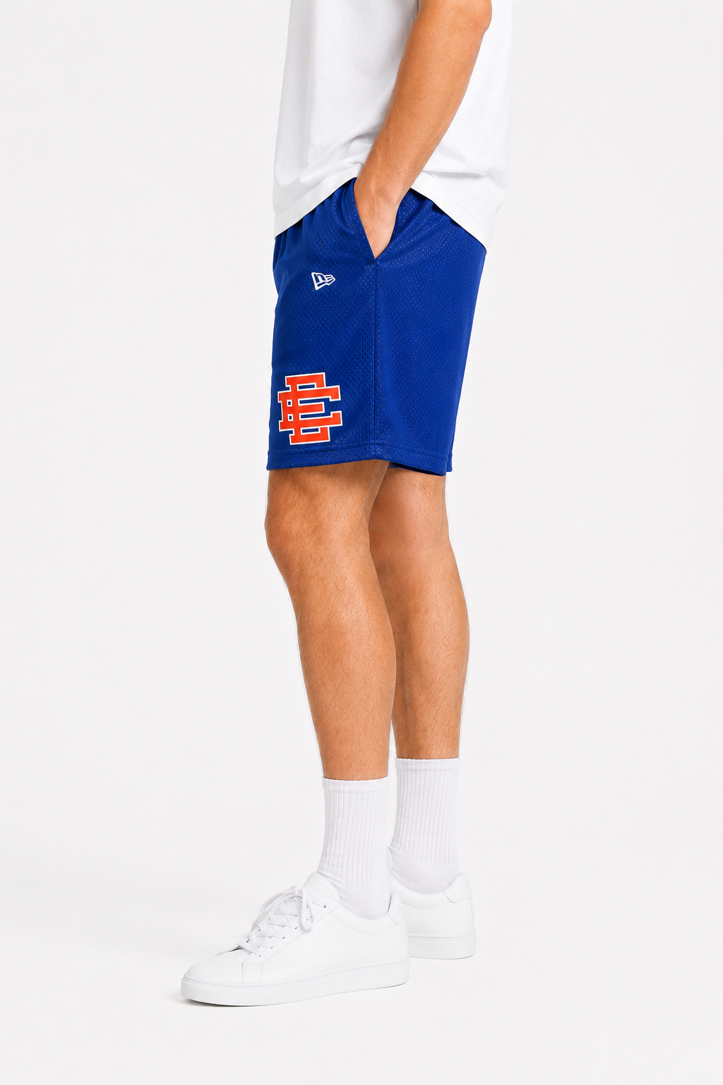 Chiefs Royal mesh shorts - side view