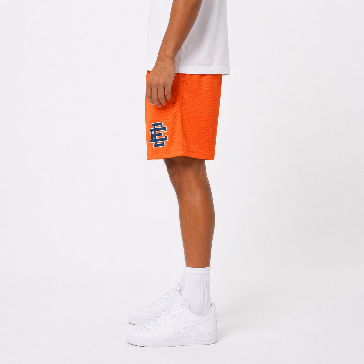 Astros Orange mesh shorts - back angle view