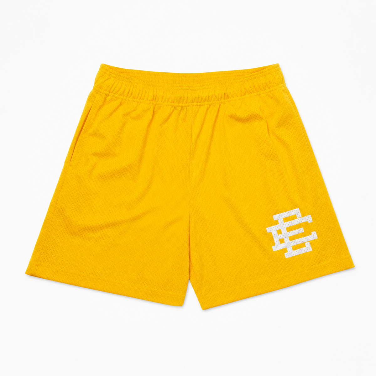 Sun Gold mesh shorts - detail view