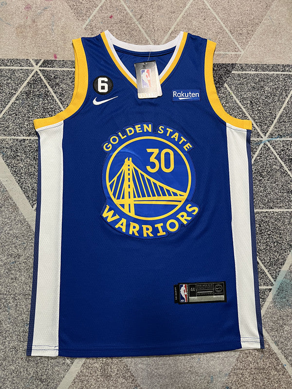 Golden State Blue Basketball Jersey #30 front view [SPMERGE:P013:front]