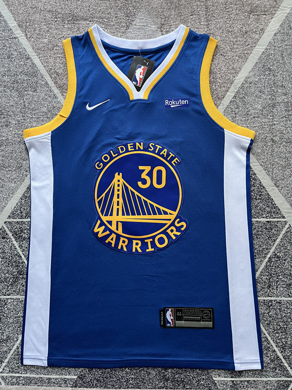 Golden State Blue Basketball Jersey #3 front view [SPMERGE:P016:front]