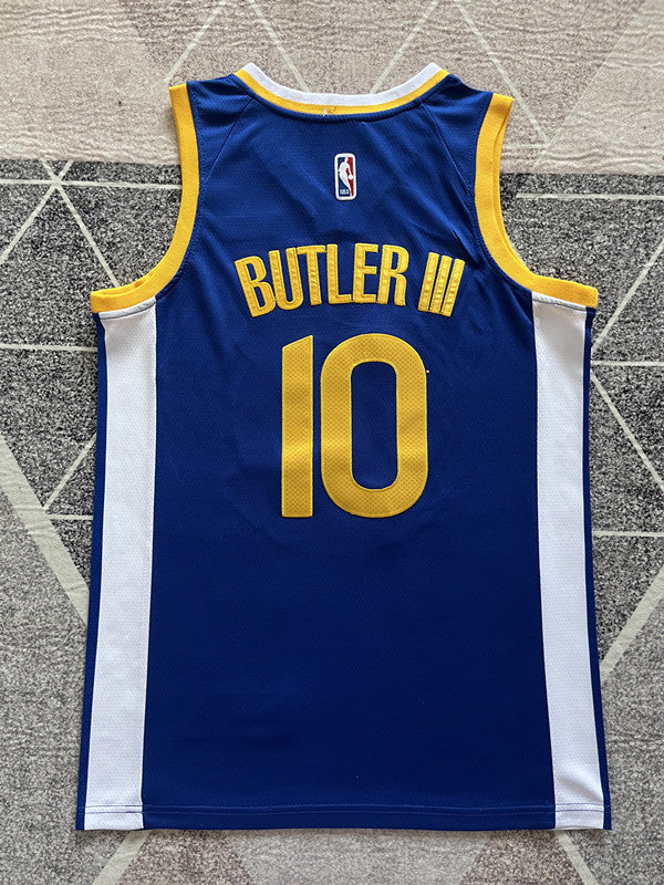 Golden State Blue Basketball Jersey #10 back view [SPMERGE:P172:back]