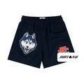 Husky Navy mesh shorts - front product view