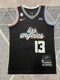 LA Clippers 2023 Black Basketball Jersey #13 front view [SPMERGE:P024:front]