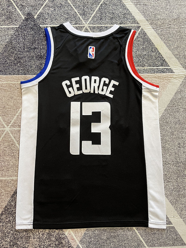 LA Clippers Black City Edition Basketball Jersey #13 back view [SPMERGE:P194:back]