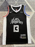 LA Clippers Black City Edition Basketball Jersey #13 front view [SPMERGE:P194:front]