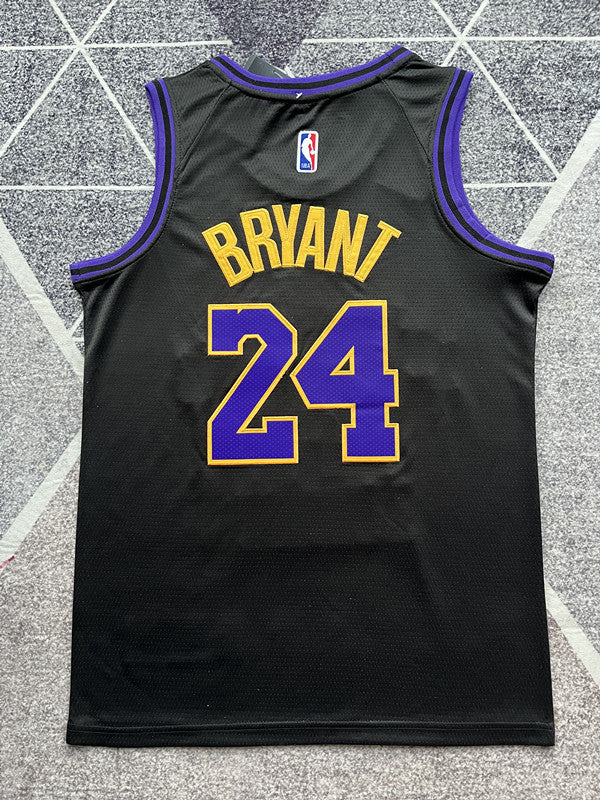 LA Lakers 2024 Black City Edition Basketball Jersey #24 back view [SPMERGE:P064:back]