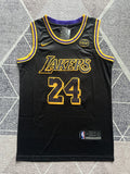 Multi-color LA Lakers basketball jersey, full front view