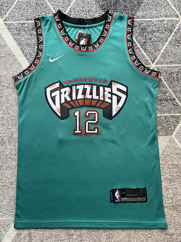 Green Memphis Grizzlies basketball jersey, full front view