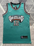Green Memphis Grizzlies basketball jersey, full front view