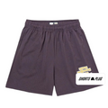 Merlot Cream mesh shorts - front product view