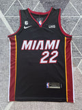 Miami Black Basketball Jersey #22 front view [SPMERGE:P282:front]