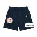 Midnight Yankees mesh shorts - front product view