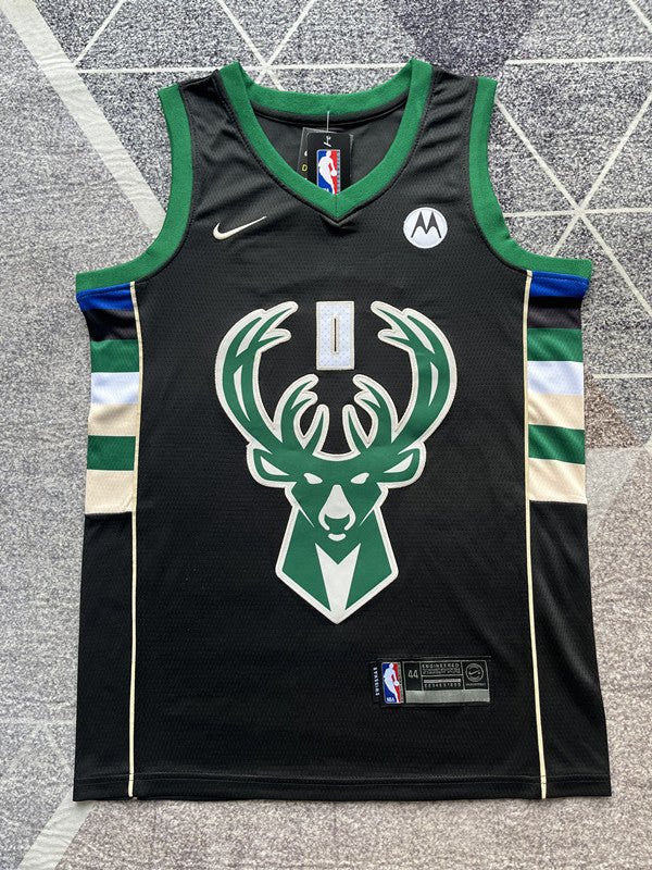 Milwaukee Black Deer Basketball Jersey #0 front view [SPMERGE:P310:front]