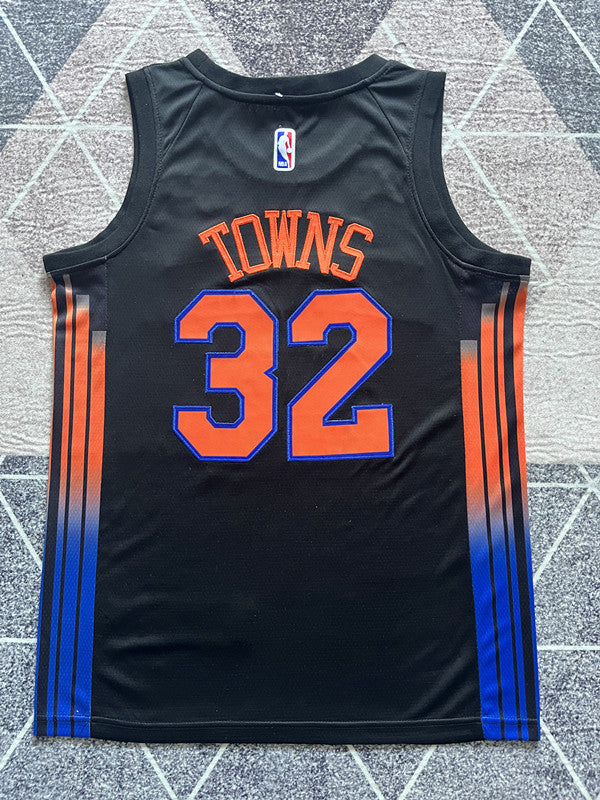 New York 2026 Black Statement Edition Basketball Jersey #32 back view [SPMERGE:P095:back]