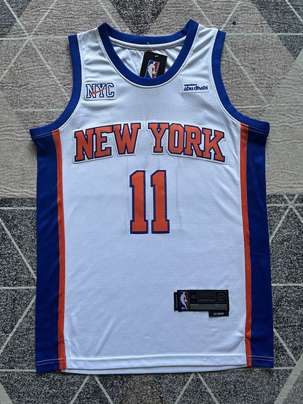 New York 2026 White City Edition Basketball Jersey #11 front view [SPMERGE:P090:front]