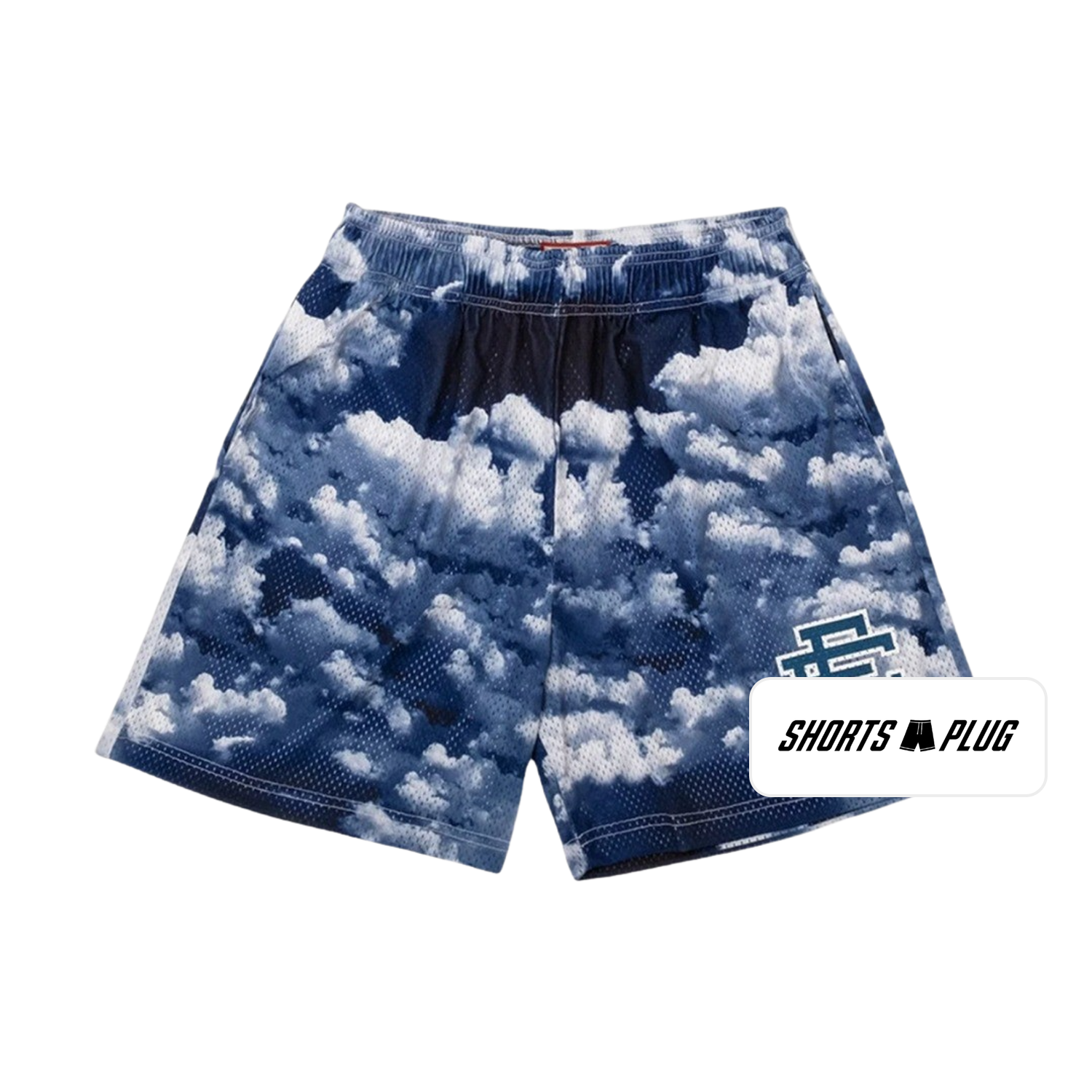 Night Cloud mesh shorts - front product view