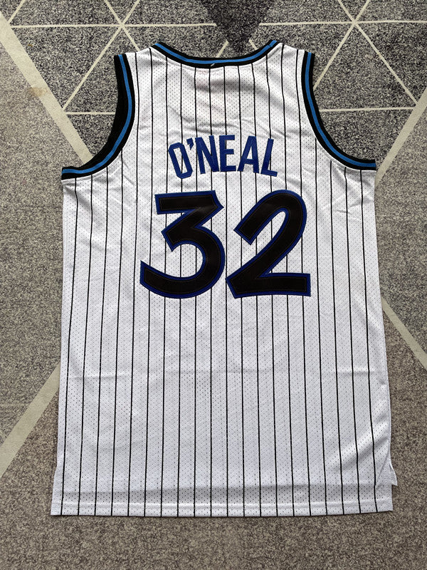 Orlando White Retro Basketball Jersey #32 back view [SPMERGE:P333:back]