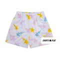 Pastel Starburst mesh shorts - front product view