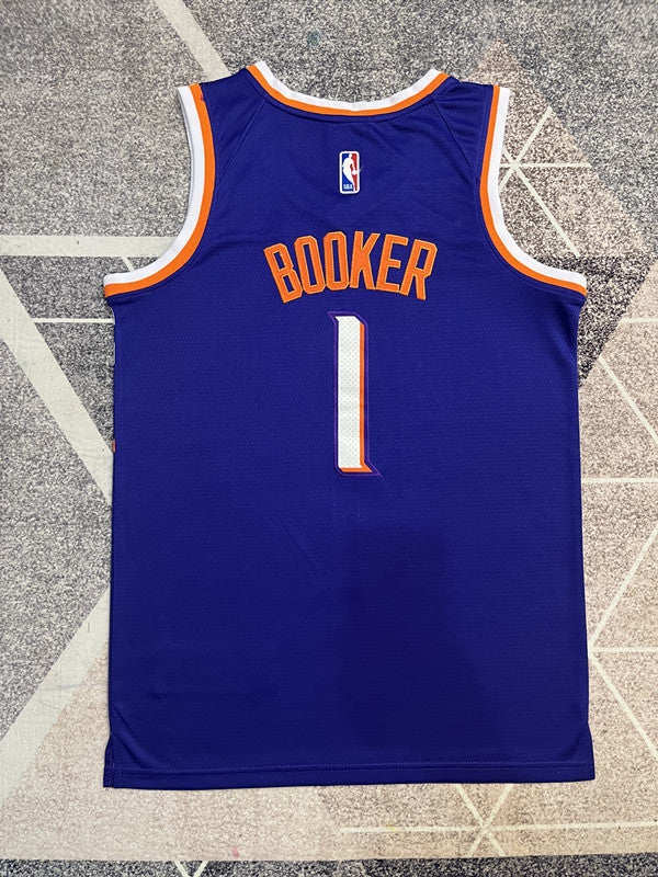 Phoenix 2024 Purple Basketball Jersey #1 back view [SPMERGE:P050:back]