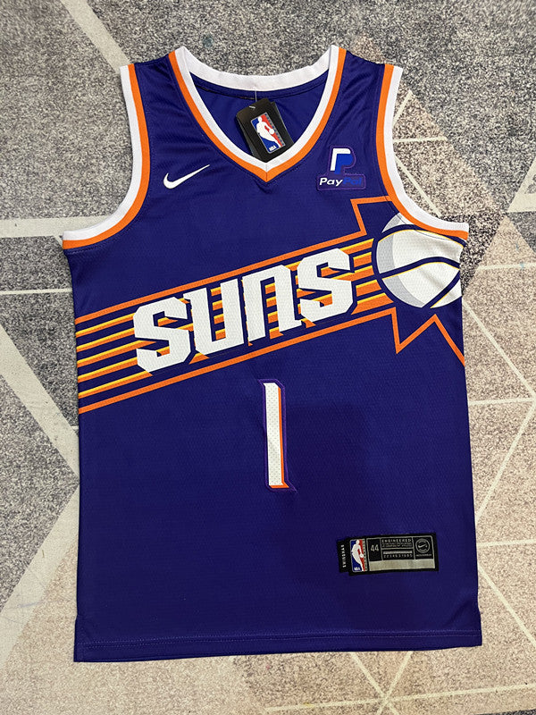 Phoenix 2024 Purple Basketball Jersey #1 front view [SPMERGE:P050:front]